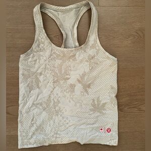 Lululemon Team Canada Swiftly Tech Racerback 2.0 Waist Length